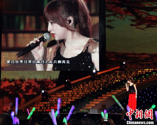 资料图：王心凌。<a target='_blank' href='/'>中新社</a>发 马继前 摄