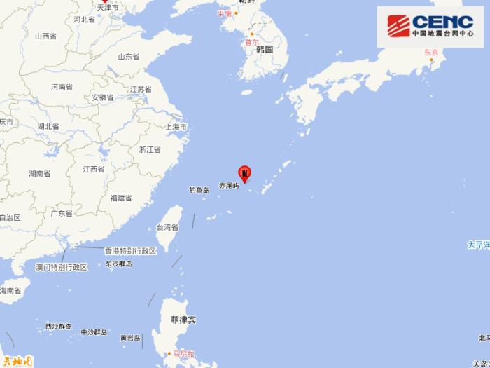图片来源：中国地震台网官方微博。