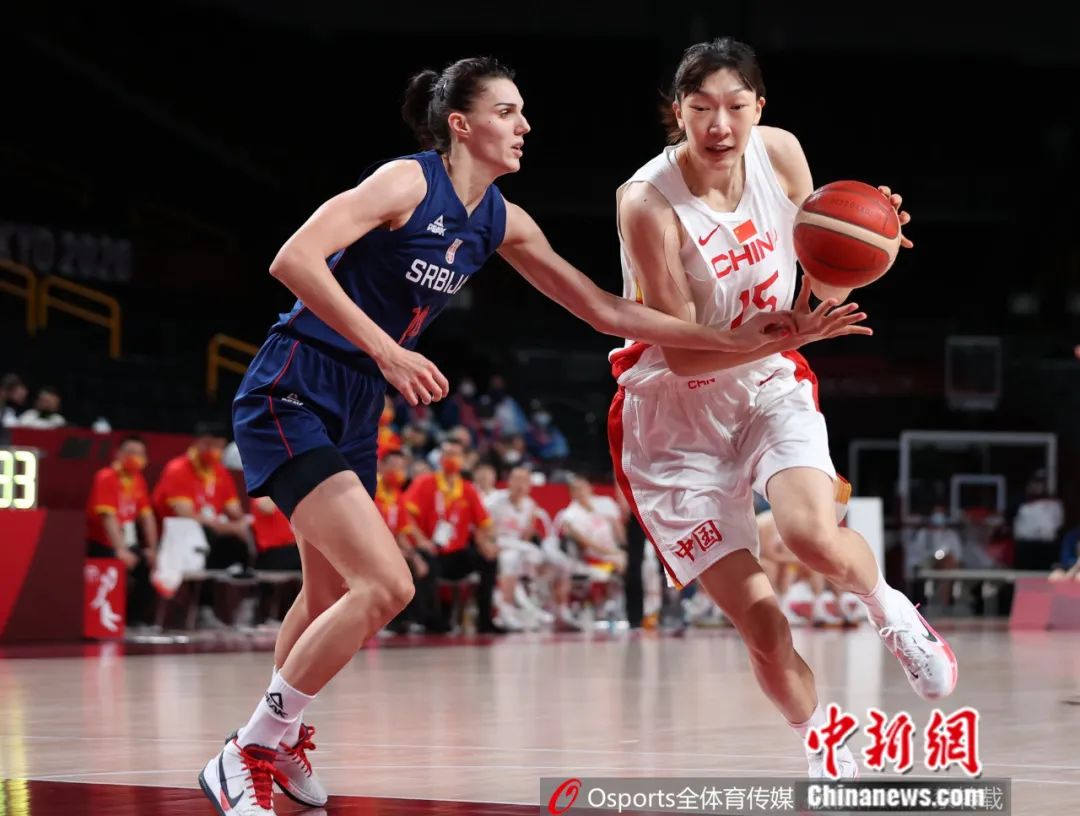 资料图:东京奥运会上韩旭运球突破。图片来源:Osports全体育图片社 资料图:东京奥运会上韩旭运球突破。图片来源:Osports全体育图片社