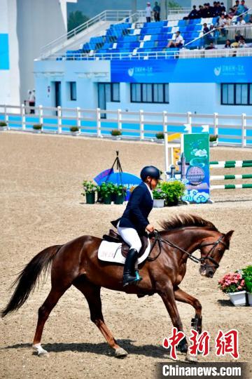 2022年桐庐马术三项赛邀请赛比赛现场。 黄强 摄 2022年桐庐马术三项赛邀请赛比赛现场。 黄强 摄