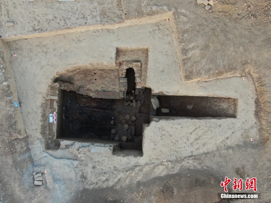 资料图为考古发掘现场。　 <a target='_blank' href='/'>中新社</a>发 天津市文物保护中心 供图