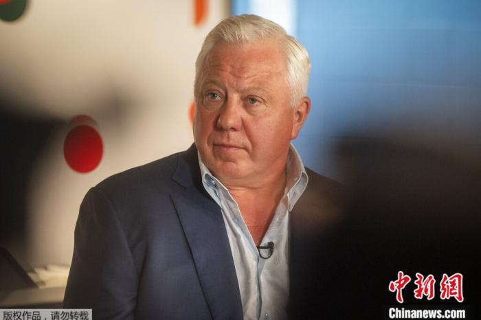 资料图:买下在麦当劳在俄业务的西伯利亚商人亚历山大·戈沃尔。 资料图:买下在麦当劳在俄业务的西伯利亚商人亚历山大·戈沃尔。