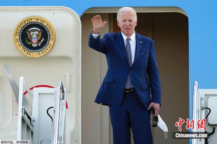 资料图：美国总统拜登。