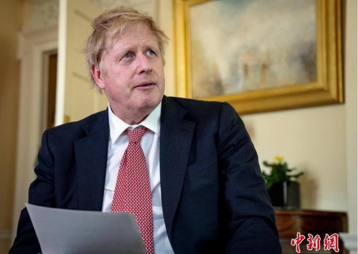 资料图:英国首相约翰逊。 资料图:英国首相约翰逊。