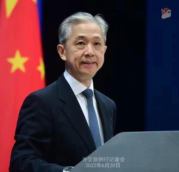 外交部发言人汪文斌。薛伟 摄 外交部发言人汪文斌。薛伟 摄