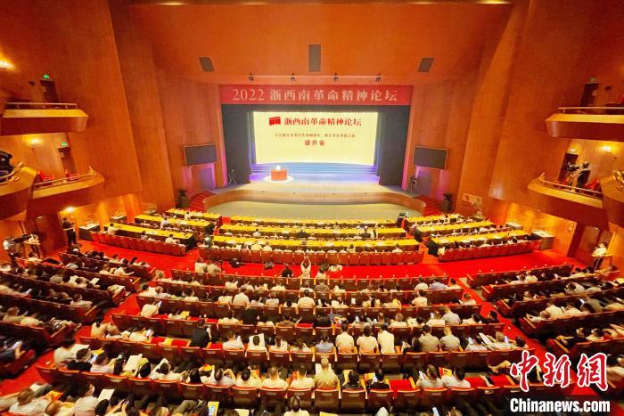 论坛现场 丽水宣传部供图 论坛现场 丽水宣传部供图