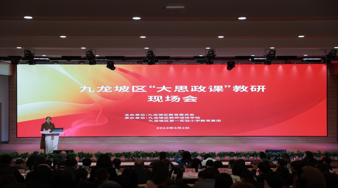 图8 九龙坡区“大思政”教研现场会